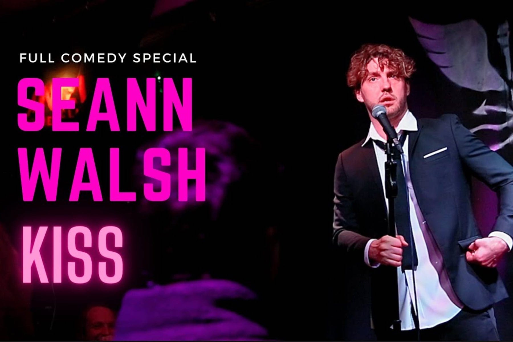 Seann Walsh releases his comedy special Kiss on YouTube