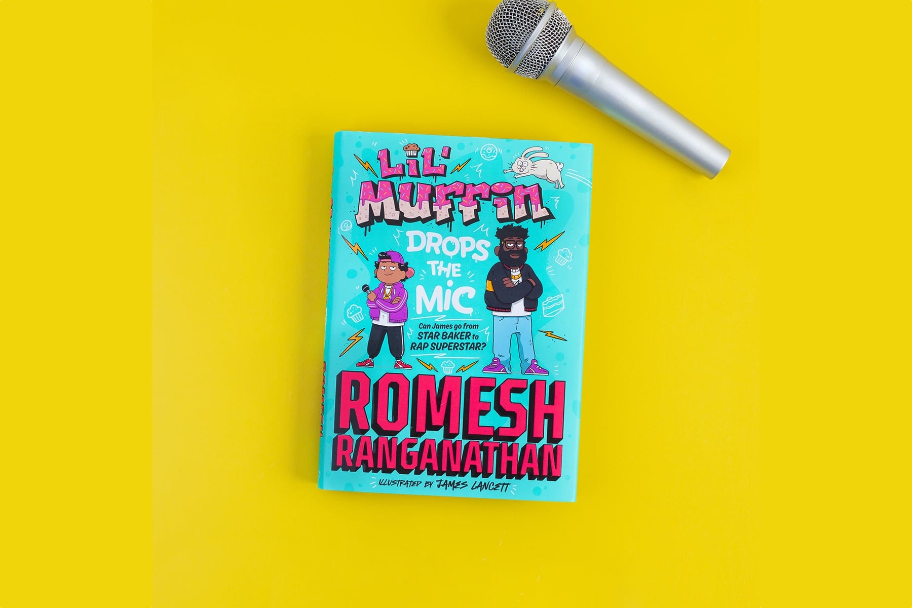 Romesh Ranganathan middle grade debut book – Lil’ Muffin Drops the Mic