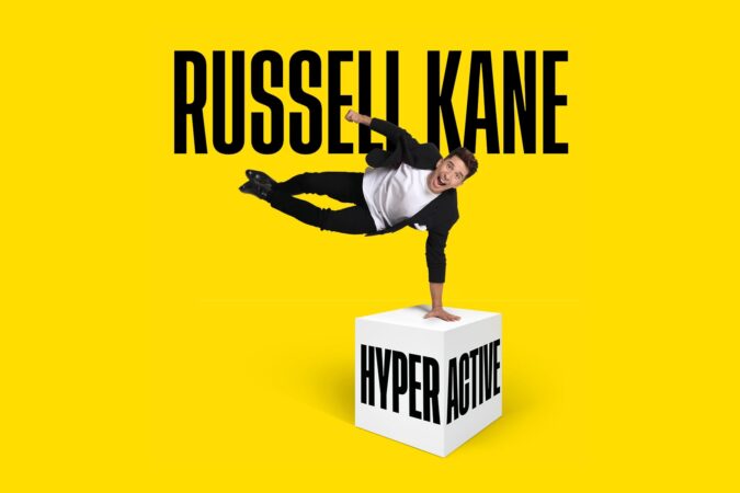 Russell Kane’s new tour Hyperactive now on sale